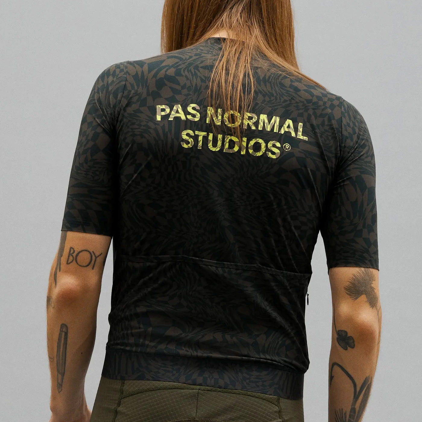 Pas Normal Studios Essential Check Jersey - Green