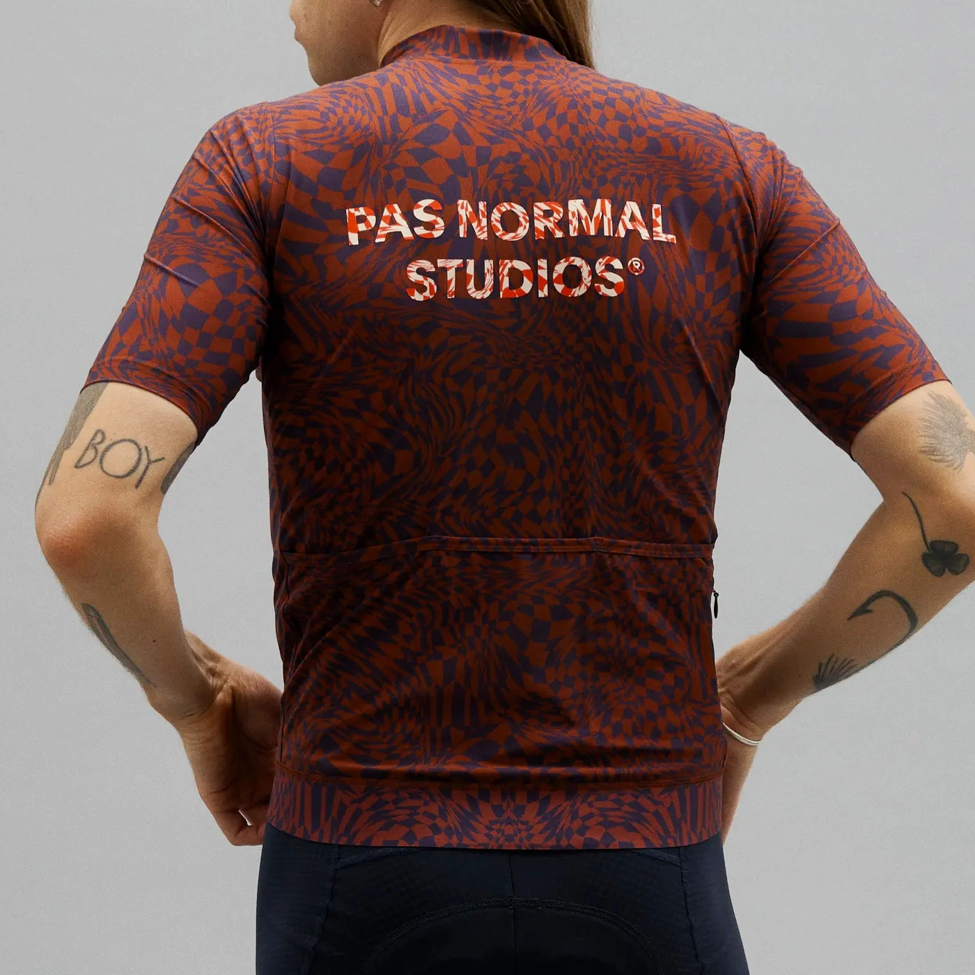 Pas Normal Studios Essential Check Jersey - Purple