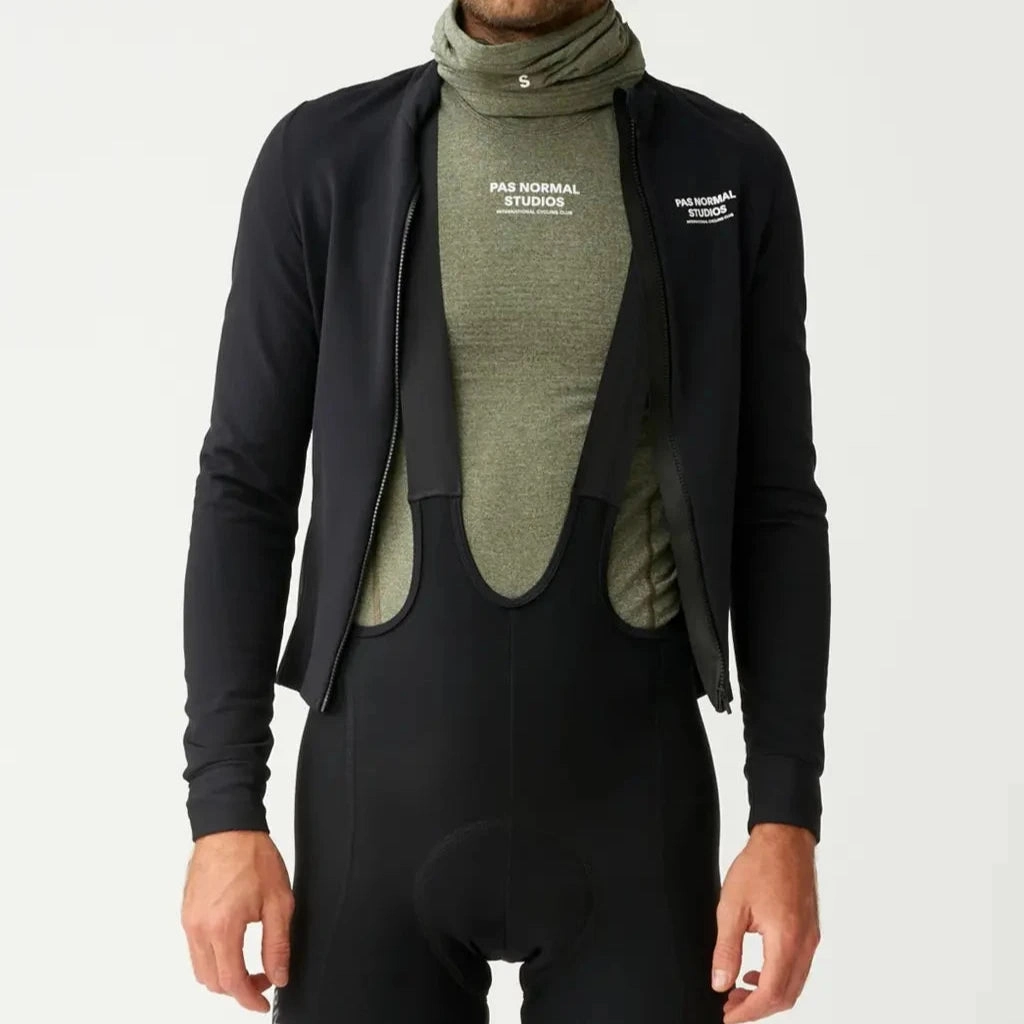 Pas Normal Studios Essential Thermal long sleeve jersey - Black