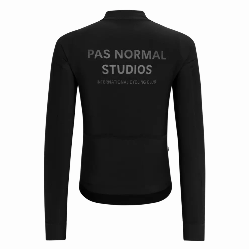 Pas Normal Studios Essential Thermal long sleeve jersey - Black