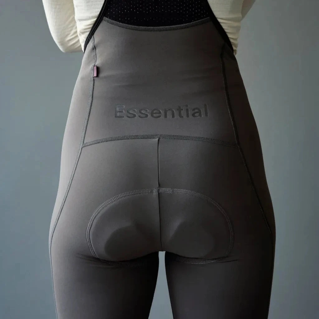 Pas Normal Studios Essential Thermal women bib tight - Grey