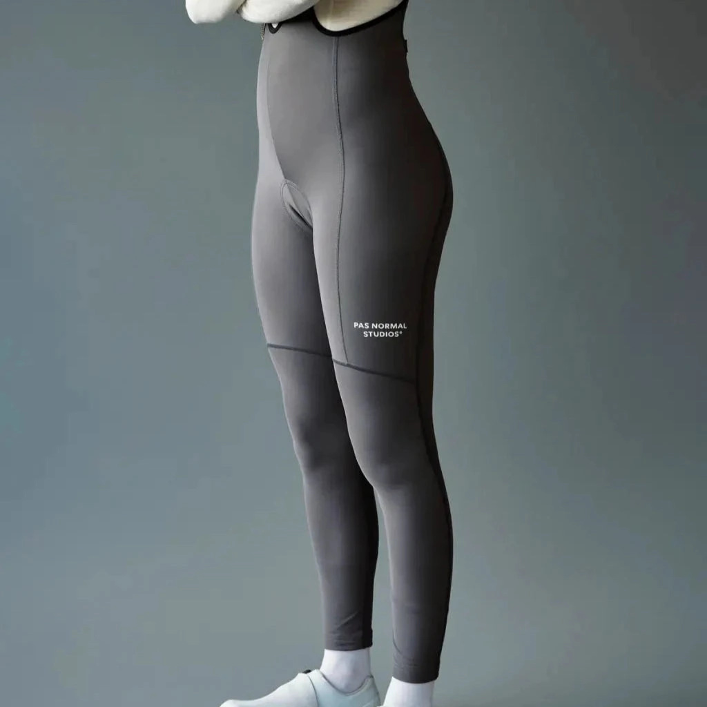 Pas Normal Studios Essential Thermal women bib tight - Grey