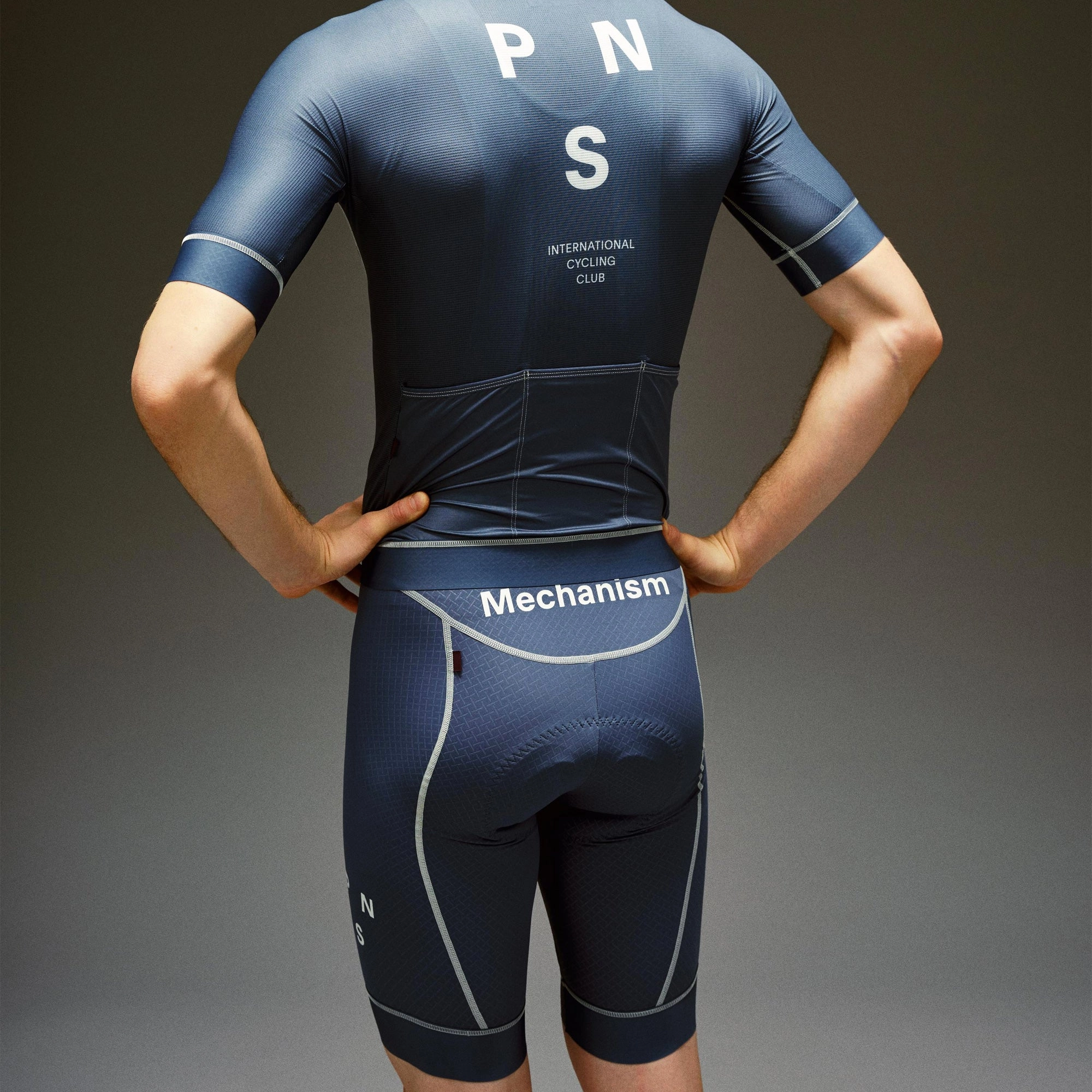 Pas Normal Studios Mechanism Bib shorts - Light Blue