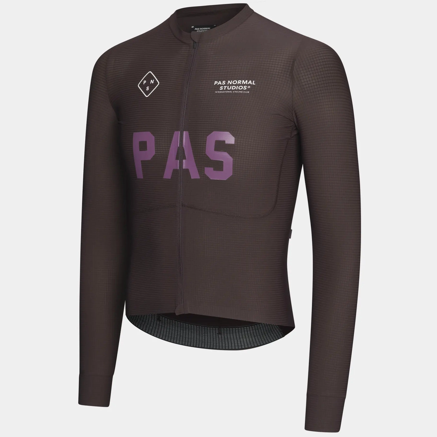 Pas Normal Studios Mechanism long sleeve jersey - Bordeaux