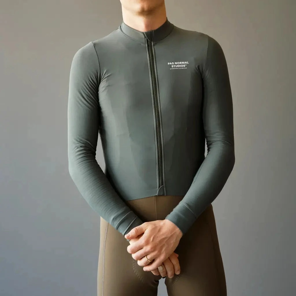 Pas Normal Studios Mechanism long sleeve jersey - Green