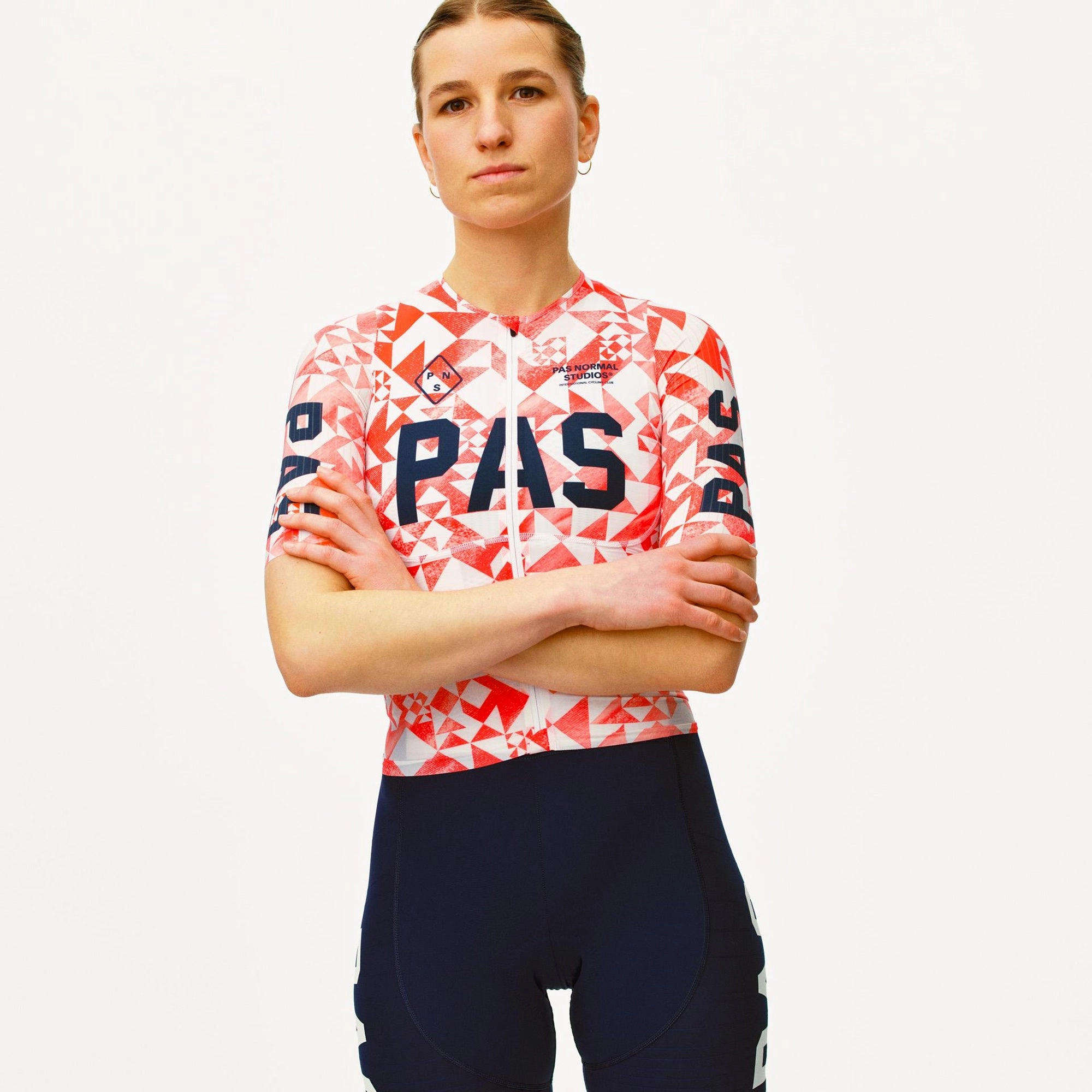 Pas Normal Studios Mechanism Origami woman jersey - Red