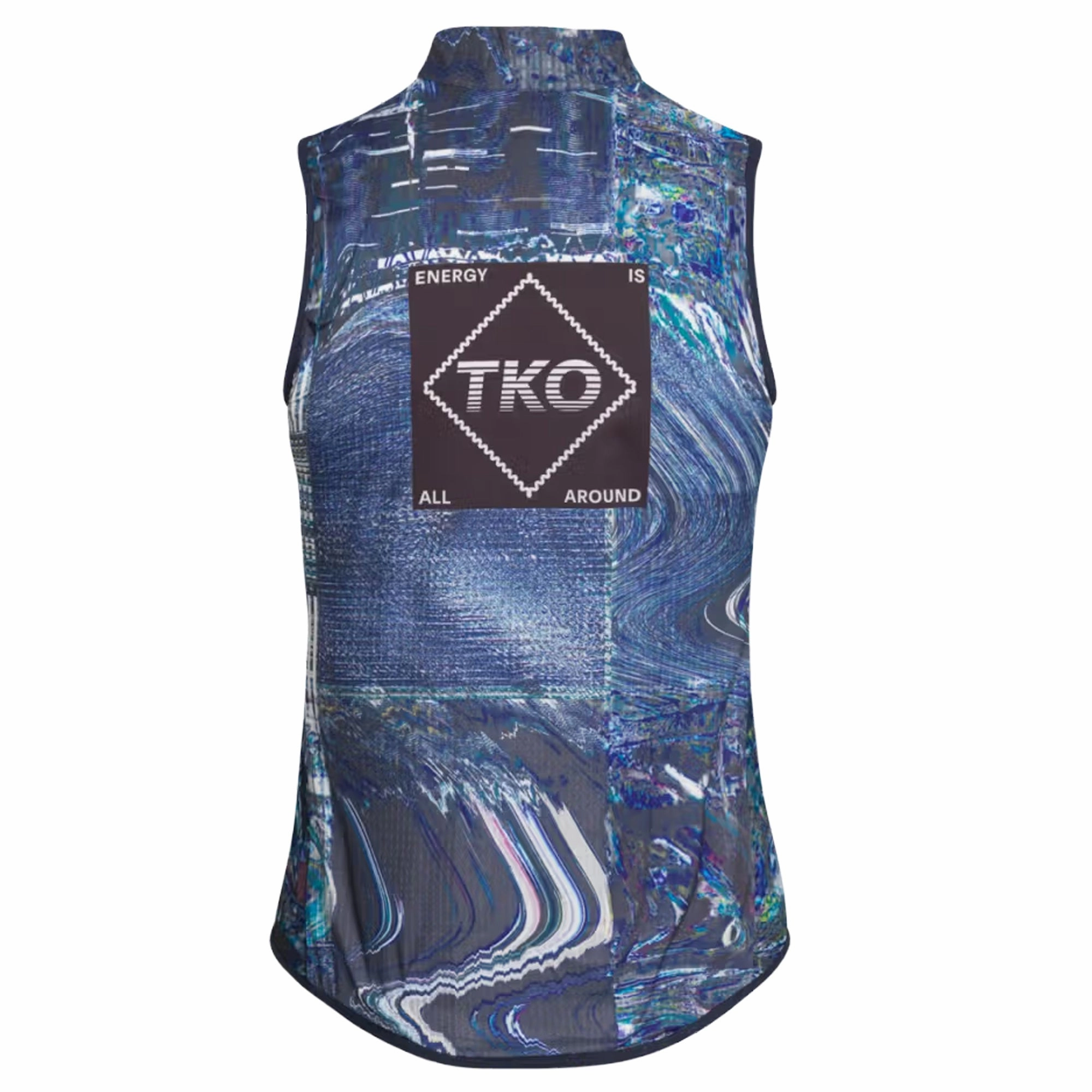 Pas Normal Studios T.K.O. Mechanism Stow Away women gilet - Blue
