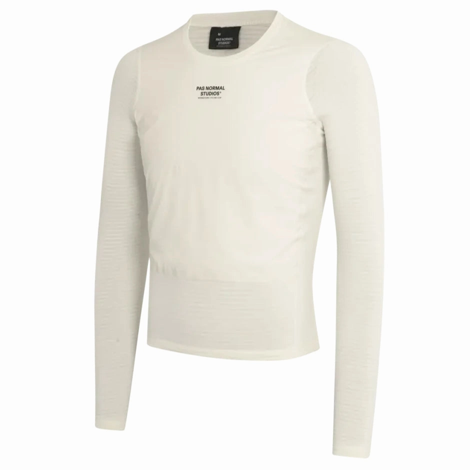 Pas Normal Studios Thermal Windproof long sleeves baselayer - White