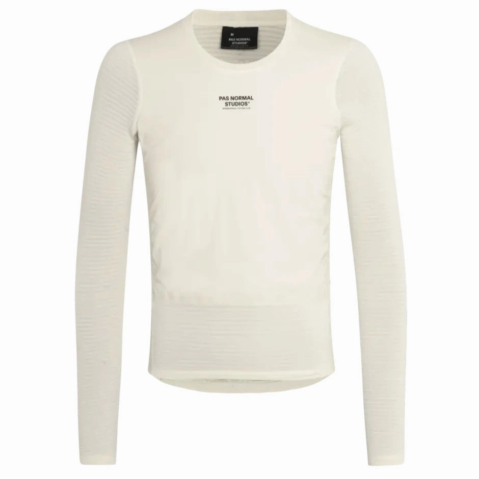 Pas Normal Studios Thermal Windproof long sleeves baselayer - White