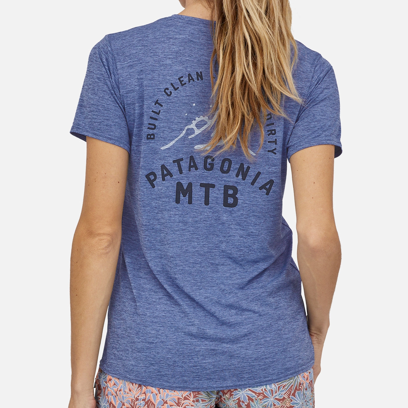 Patagonia Cap Cool Daily Graphic woman jersey - Blue