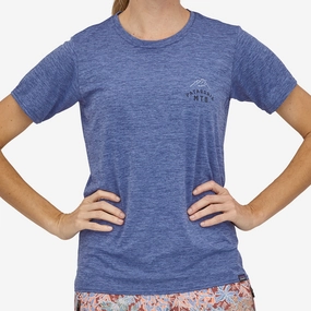 Patagonia Cap Cool Daily Graphic woman jersey - Blue