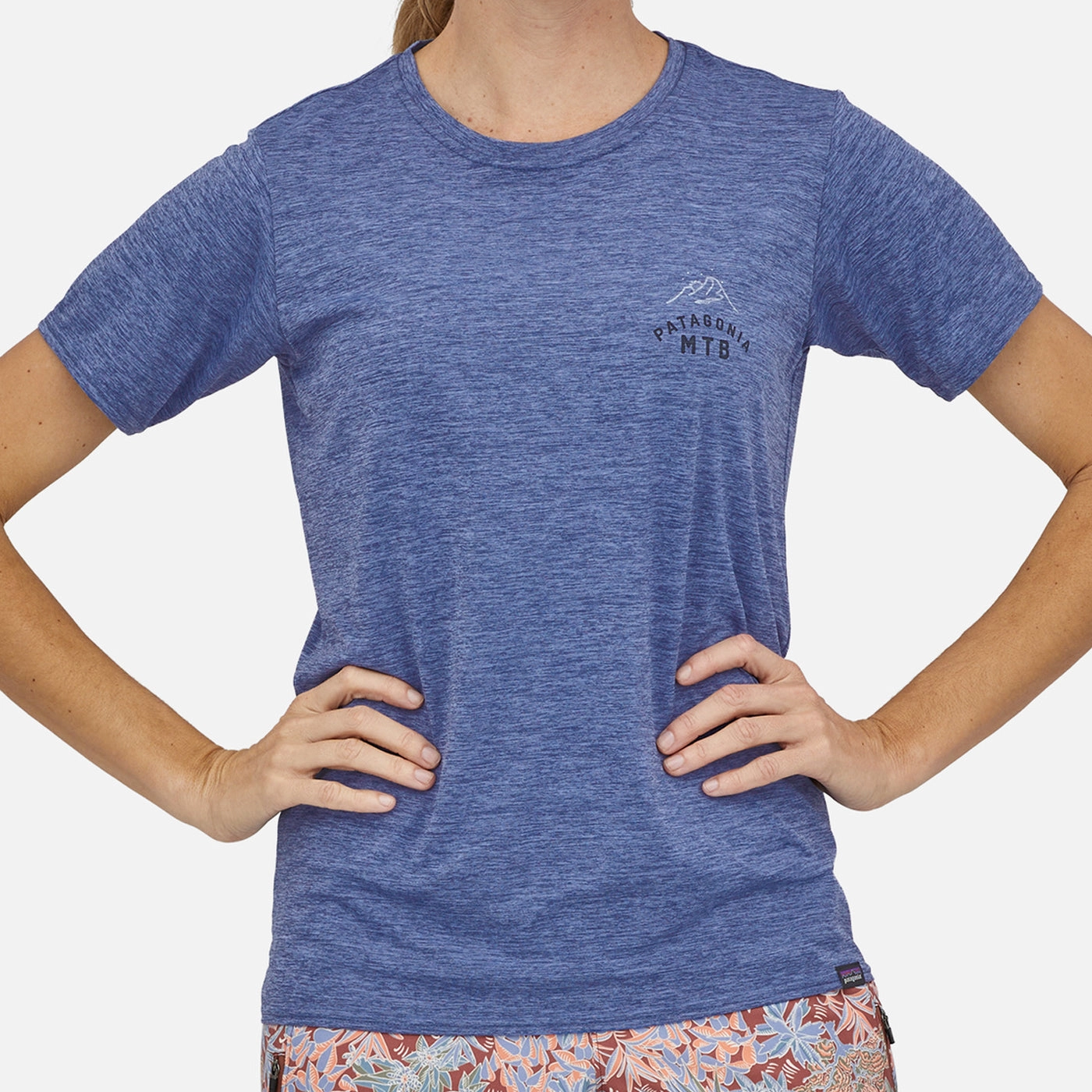 Patagonia Cap Cool Daily Graphic woman jersey - Blue