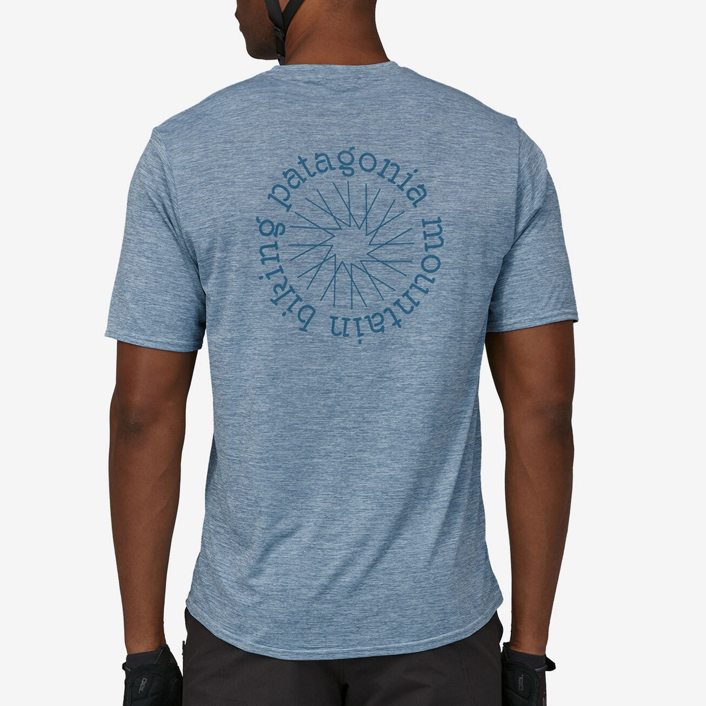 Patagonia Capilene Cool Daily Graphic T-Shirt - Light Blue