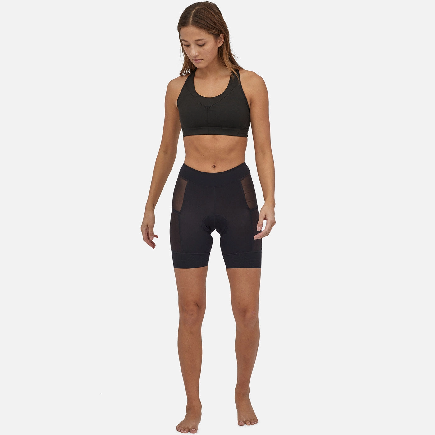 Patagonia Dirt Roamer Bike Liner woman's Boxer - Black
