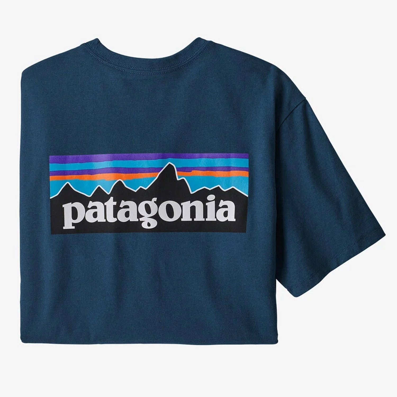 Patagonia P-6 Logo Responsibili T-Shirt - Blue