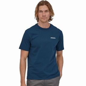 Patagonia P-6 Logo Responsibili T-Shirt - Blue