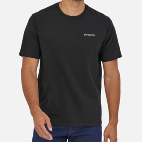 Patagonia P-6 Mission Organic T-Shirt - Black