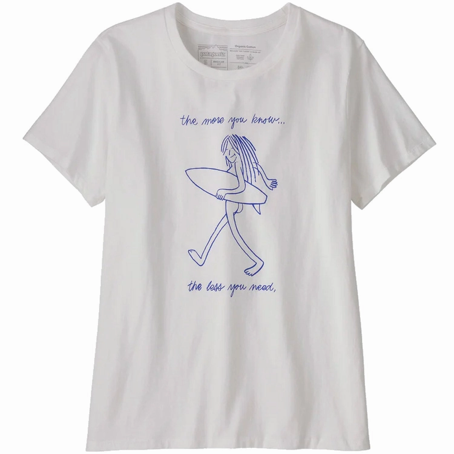 Patagonia Skinny Dip Trip Women's T-shirt - White 