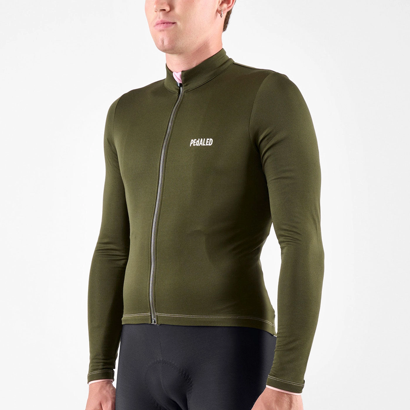 Pedaled Element Merino long sleeve jersey - Green