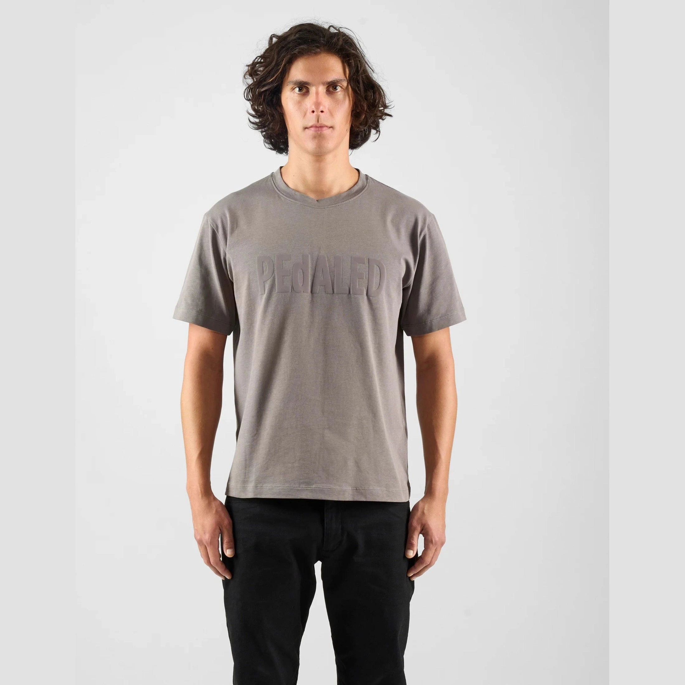 Pedaled Logo T-Shirt - Grey