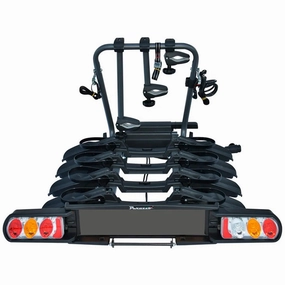 Peruzzo Pure Instinct bike rack for 4 bicycles for tow bar