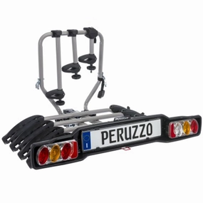 Peruzzo Siena bike rack for 4 bicycles for towbar 
