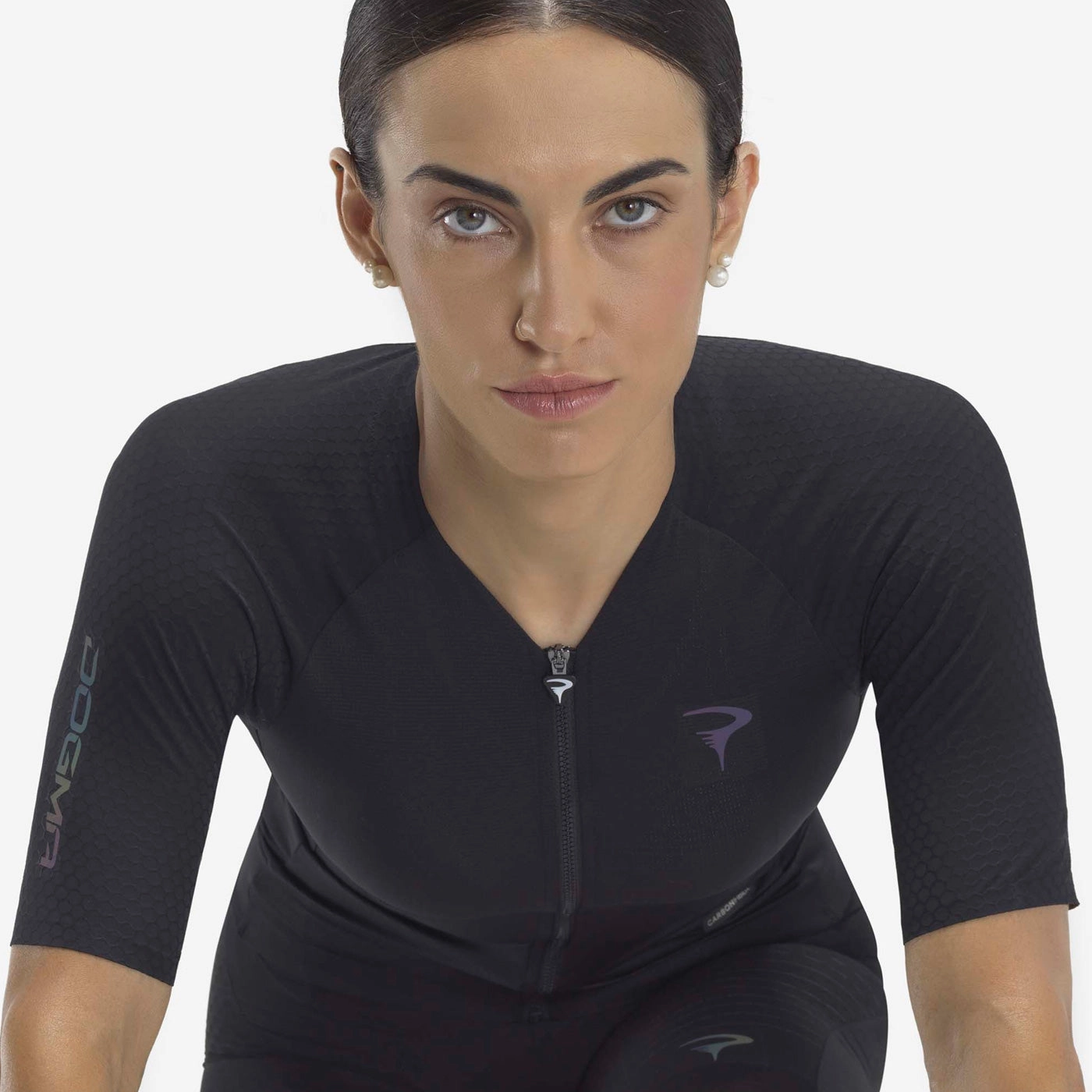 Pinarello Dogma F women jersey - Black