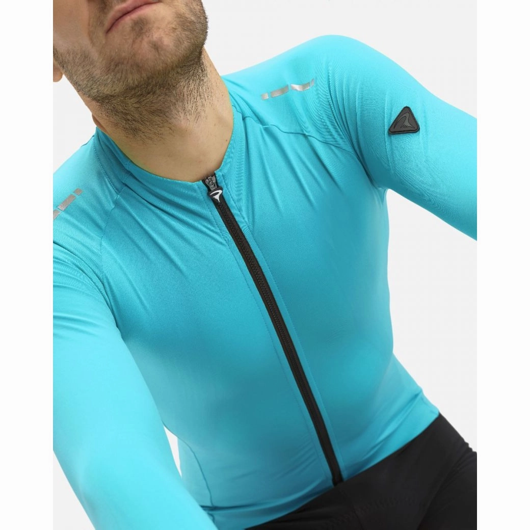 Pinarello Dogma long sleeves jersey - Light blue