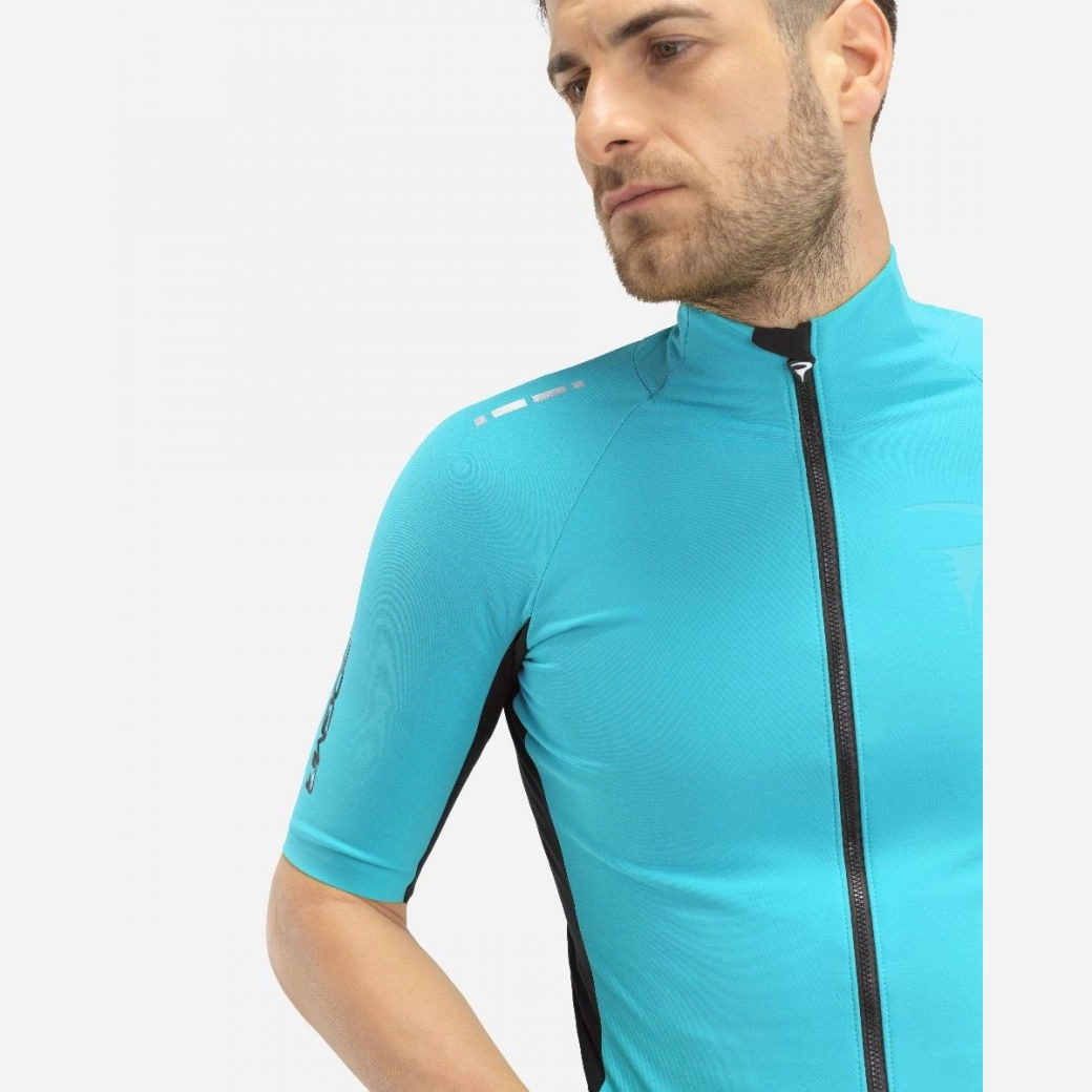 Pinarello Dogma Winter jersey - Light blue
