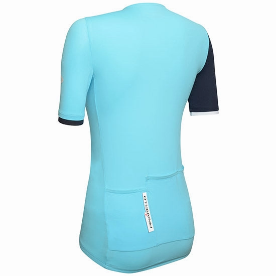 Pinarello Elite women jersey - Light blue