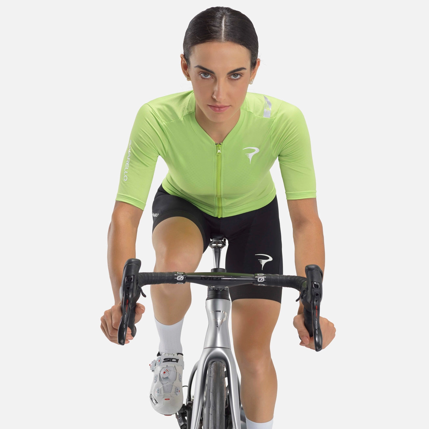 Pinarello F7 women jersey - Green