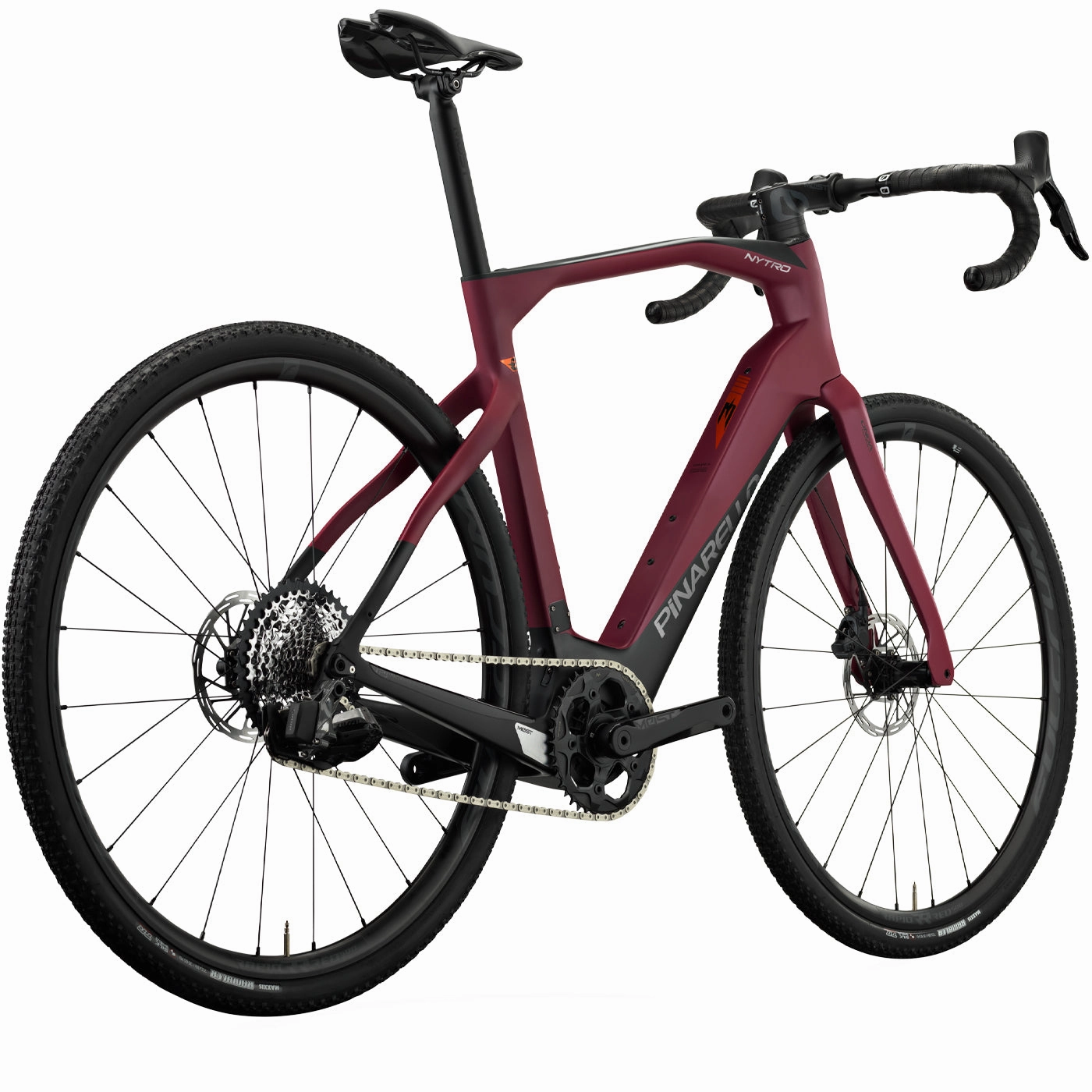 Pinarello NYTRO E7 GRAVEL SRAM FORCE AXS - Bordeaux