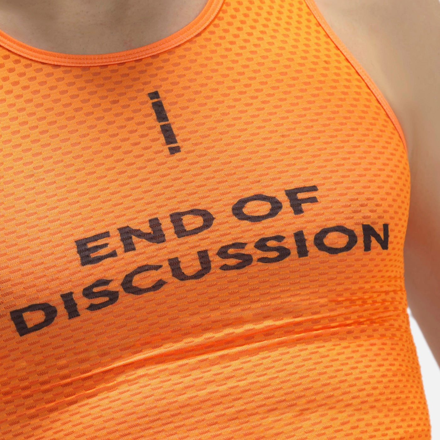 Pinarello sleeveless base layer - Orange