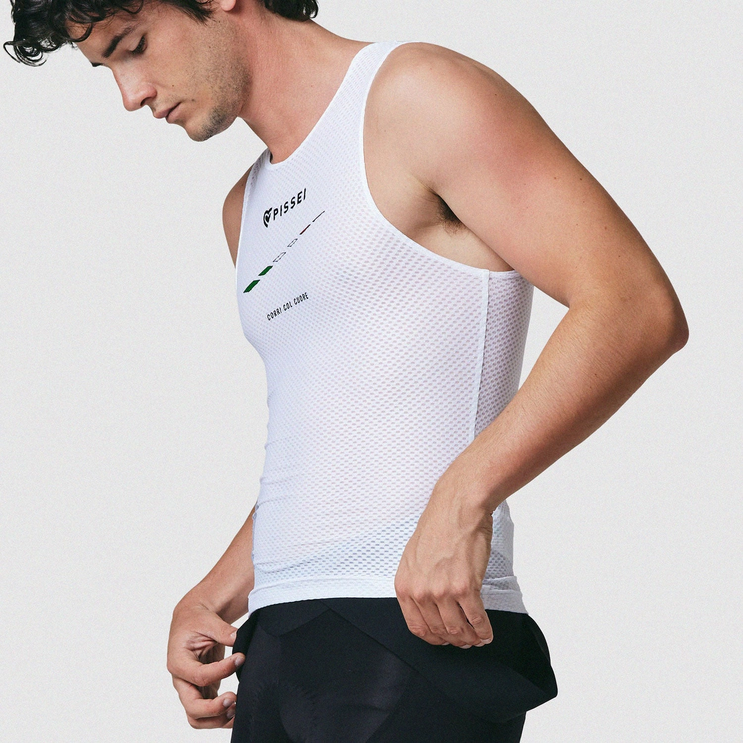 Pissei Attaque sleeveless base layer - White Italy