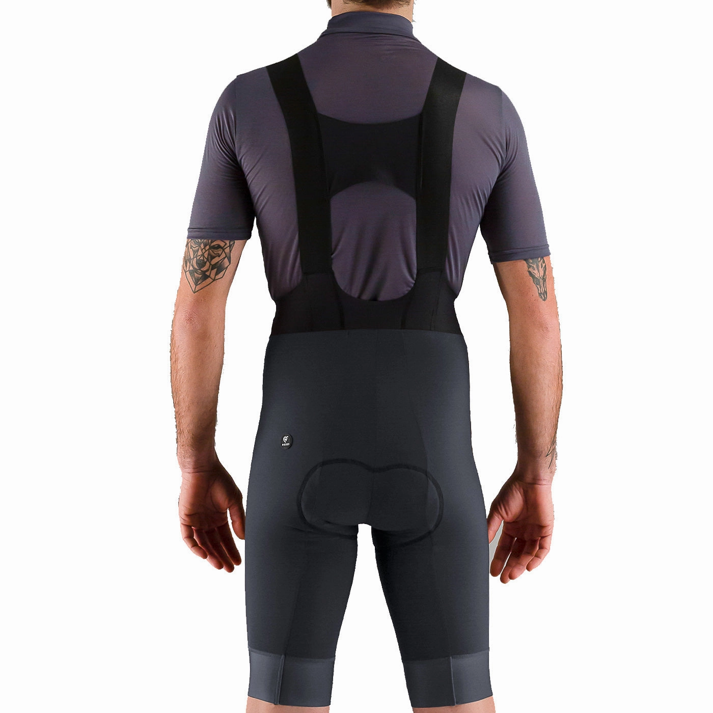 Pissei Monviso bib shorts - Grey