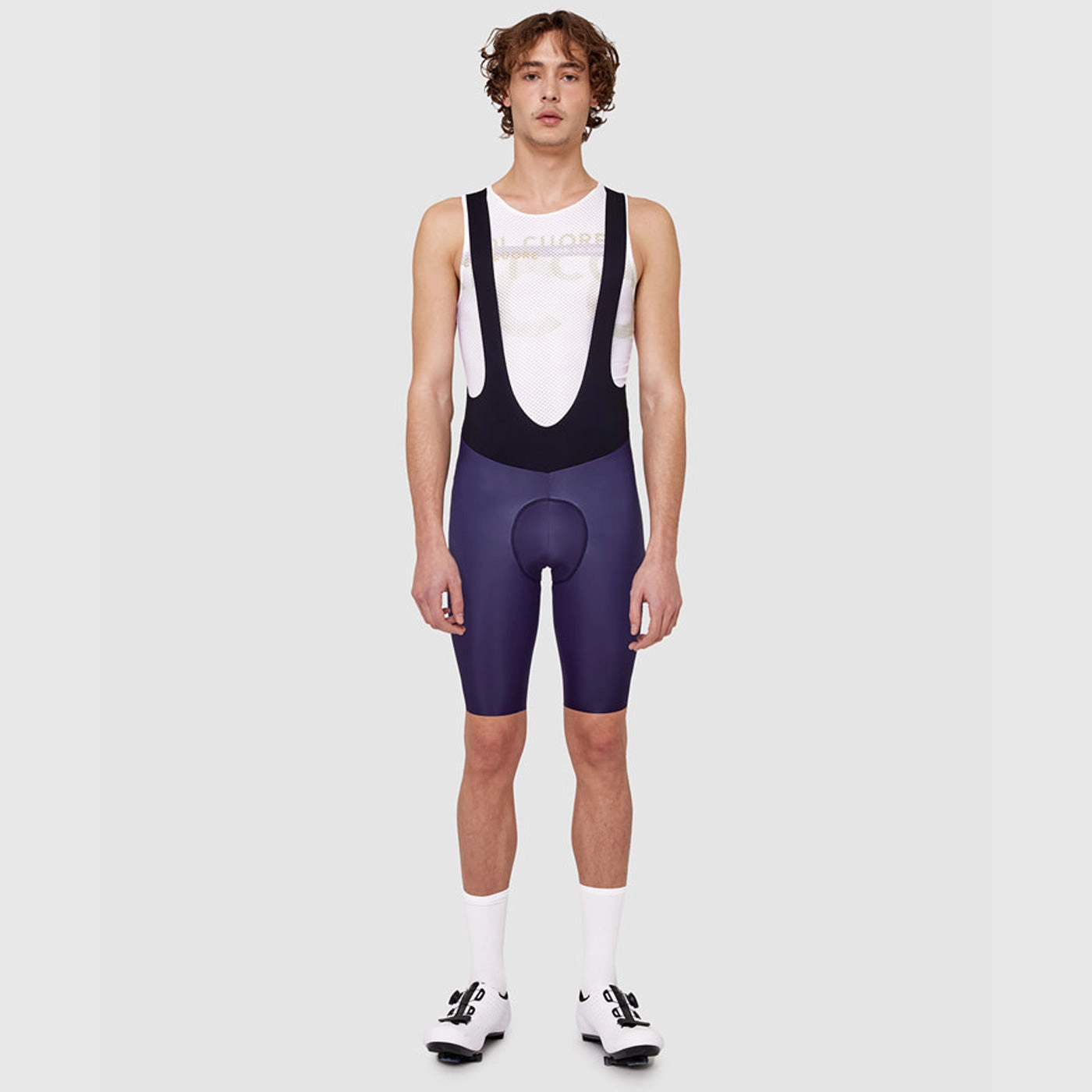 Pissei Prima Pelle bib short - Violet