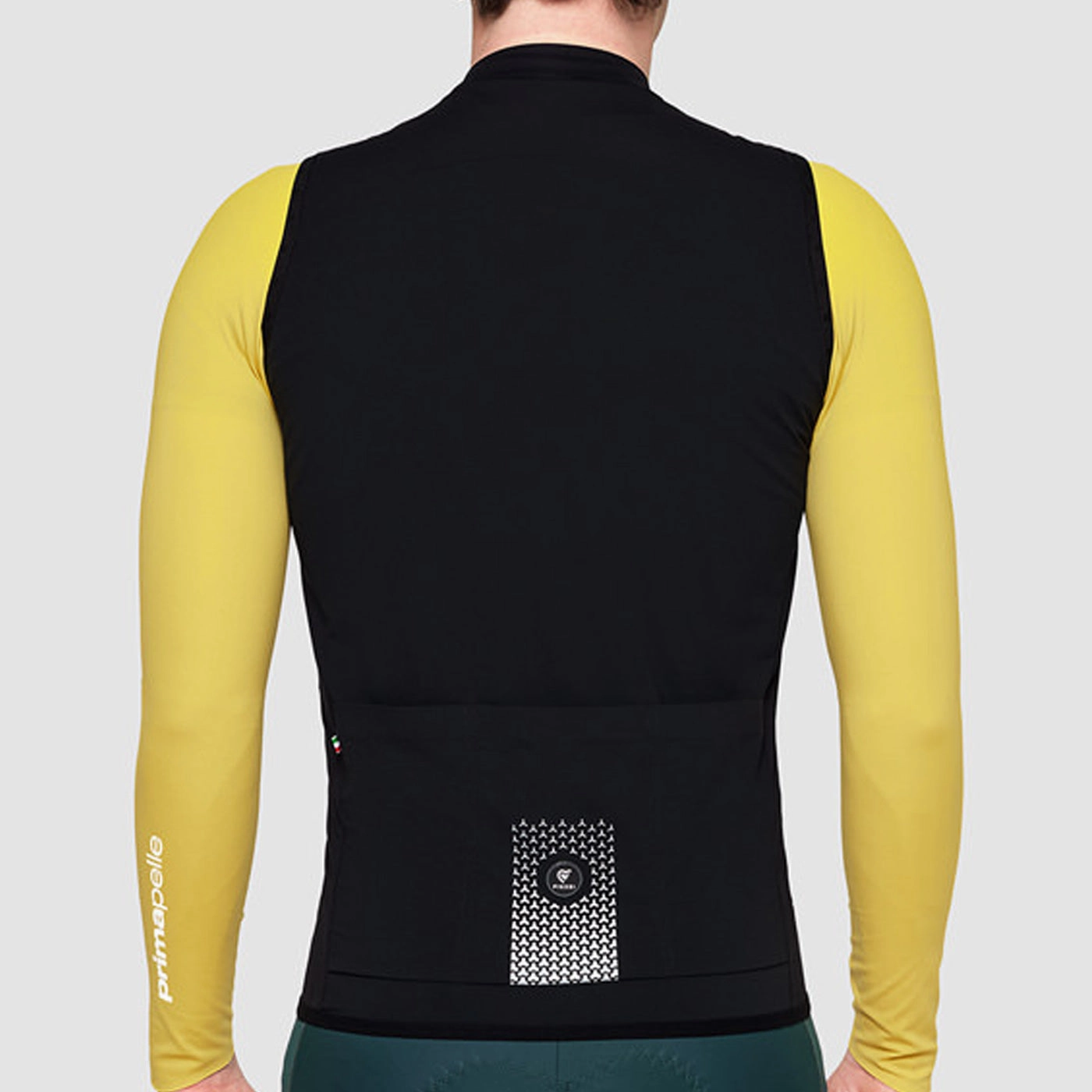 Pissei Prima Pelle wind vest - Black