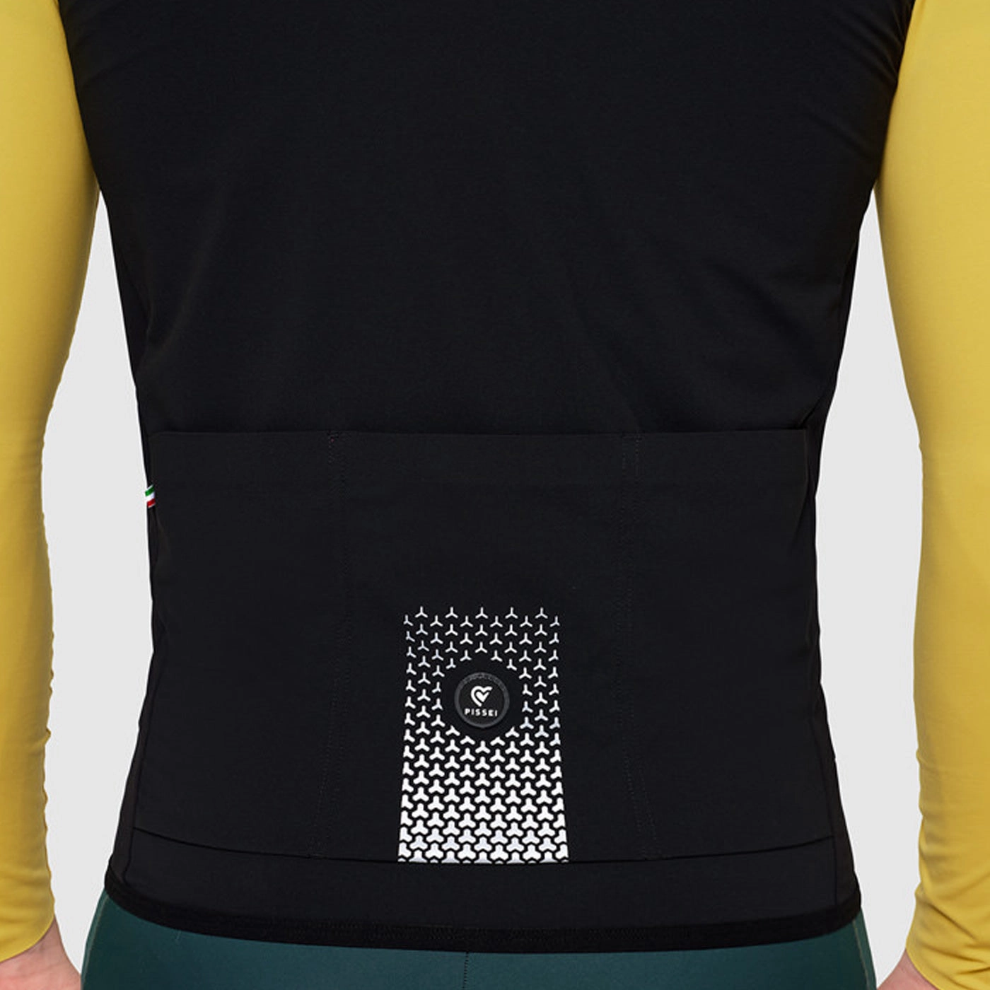Pissei Prima Pelle wind vest - Black