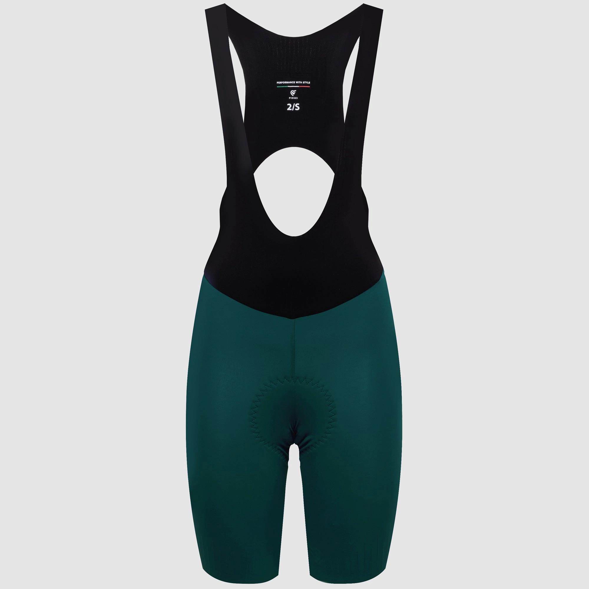 Pissei Primapelle women bib short - Green black