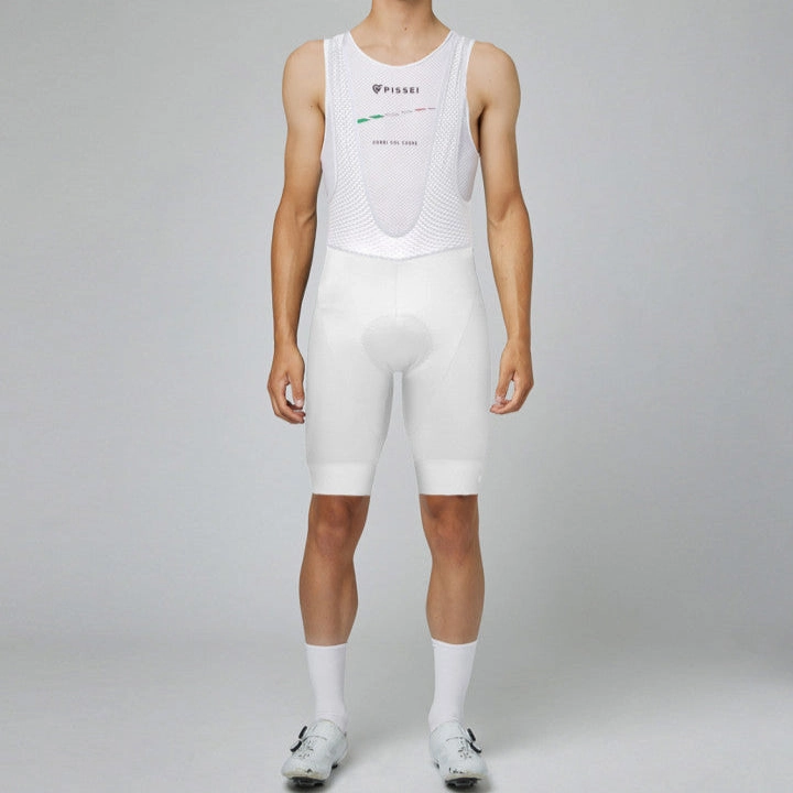 Pissei Prime bib shorts - White
