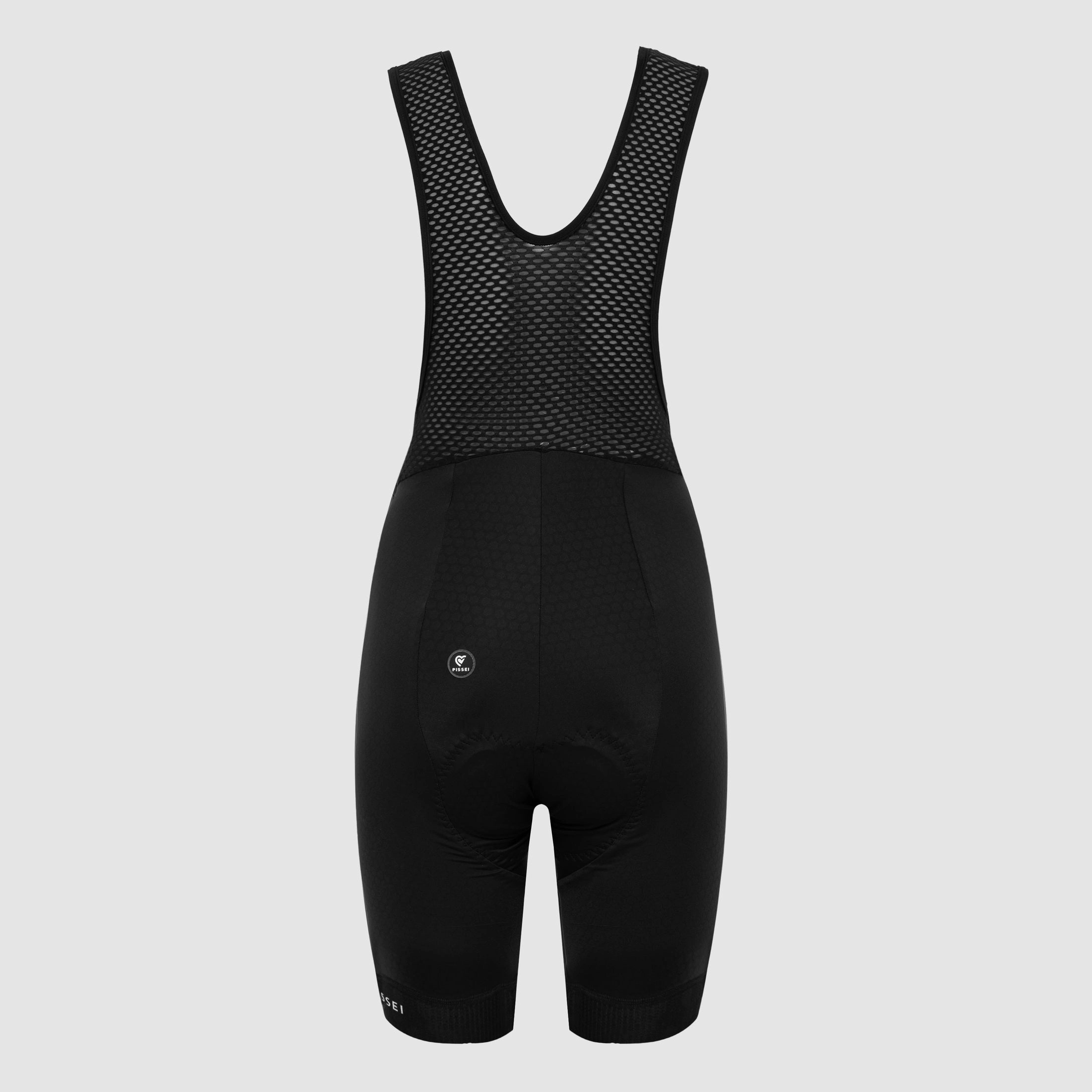 Pissei Prime women bib shorts - Black
