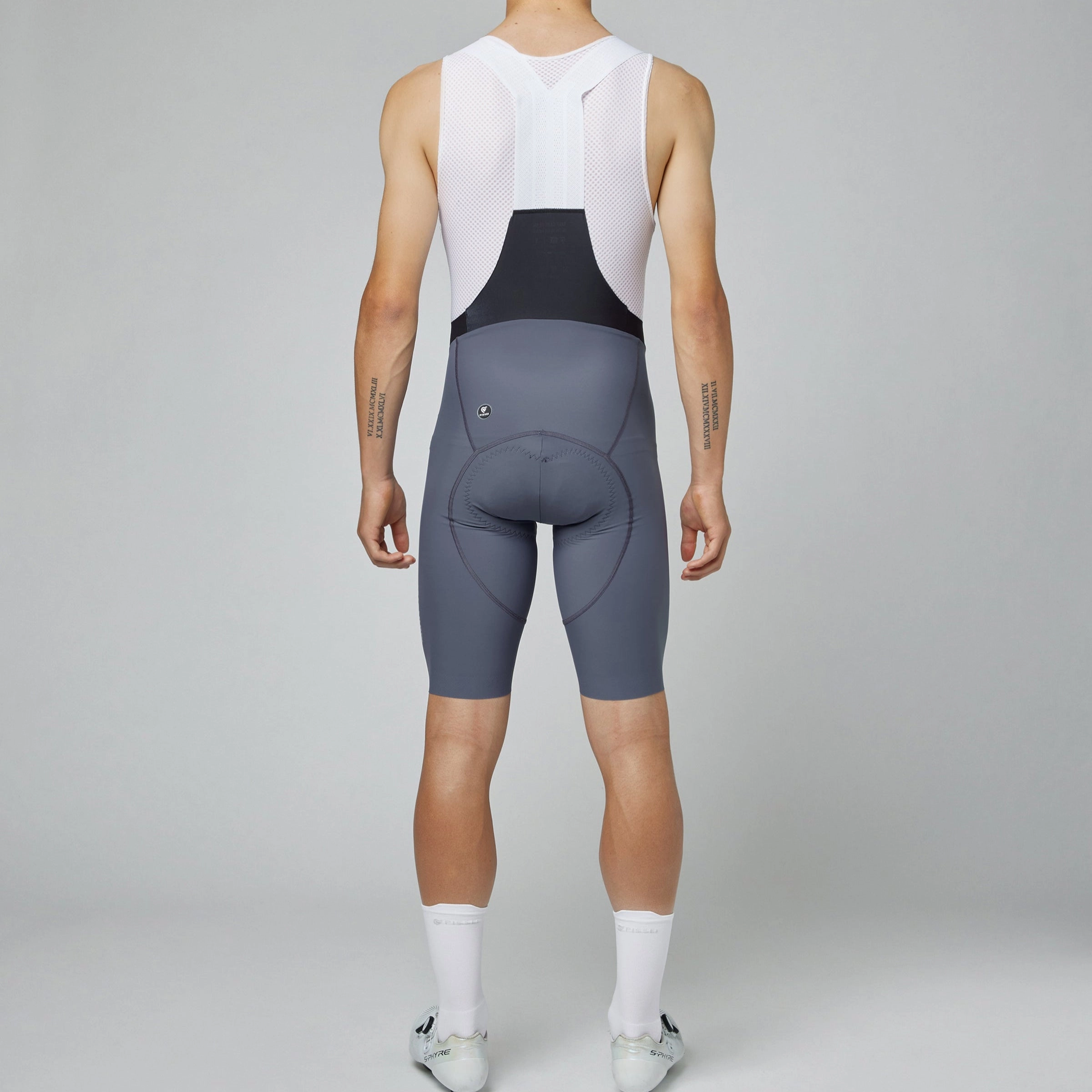Pissei Sanremo bib shorts - Grey