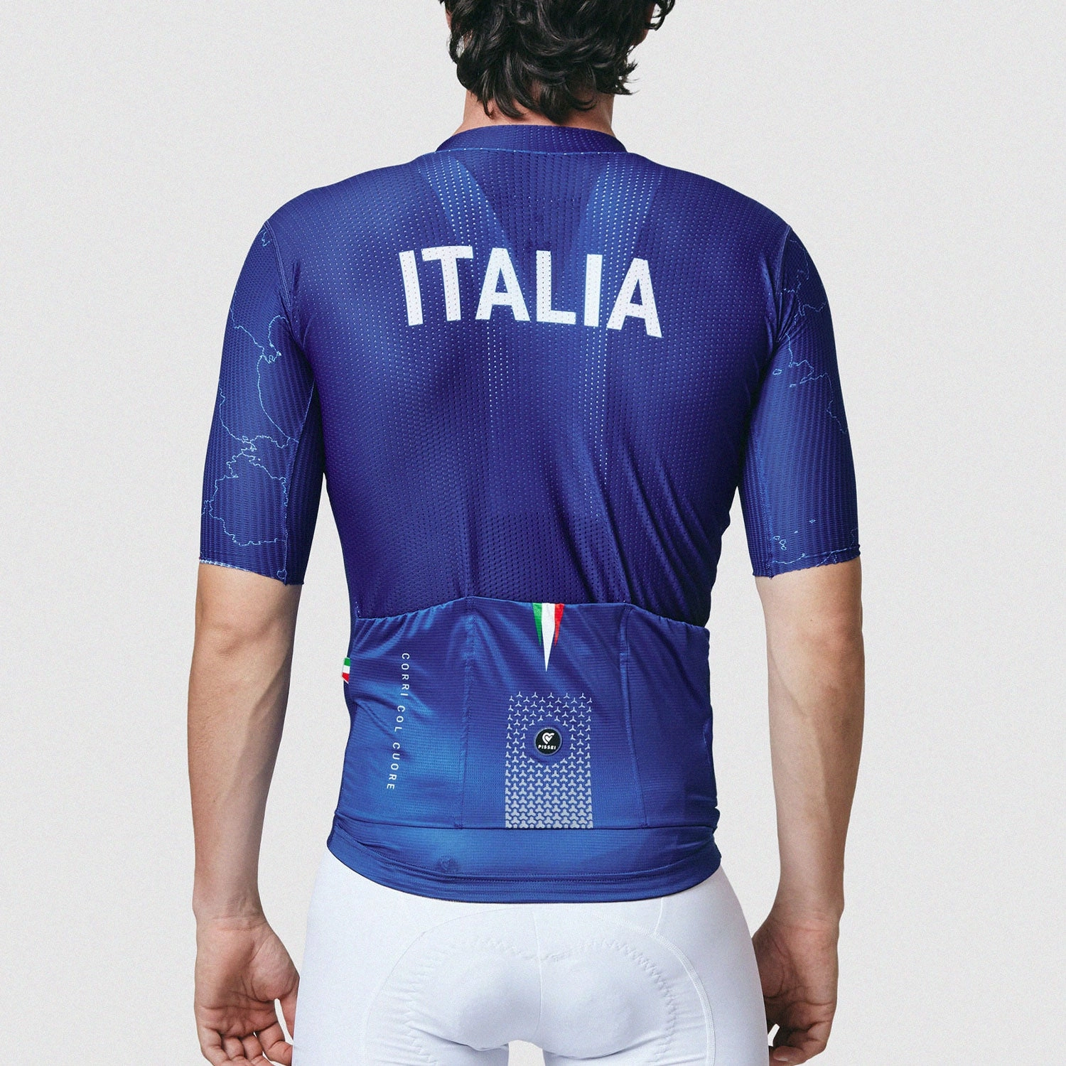Pissei Sanremo Italia jersey - Blue