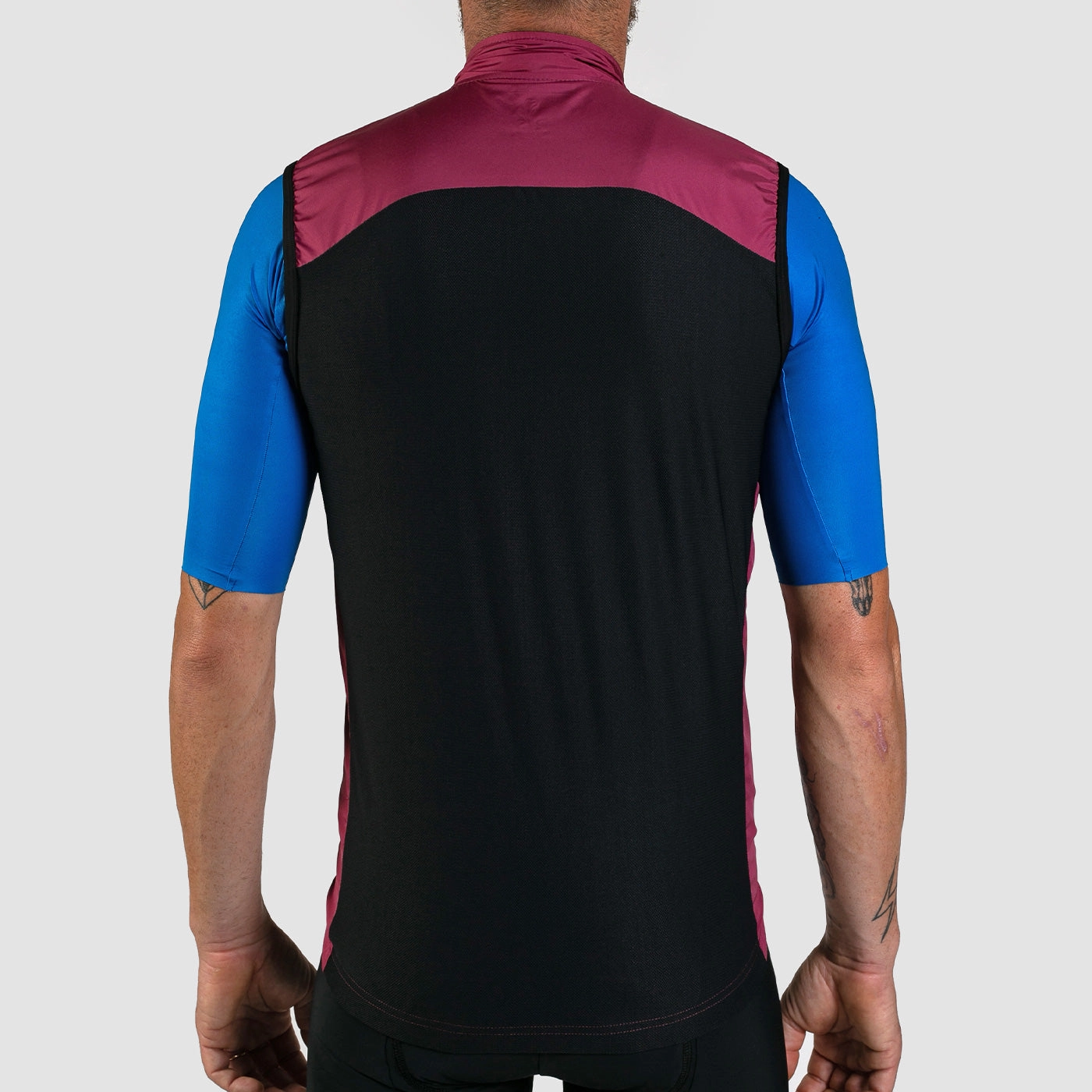 Pissei Sanremo vest - Bordeaux