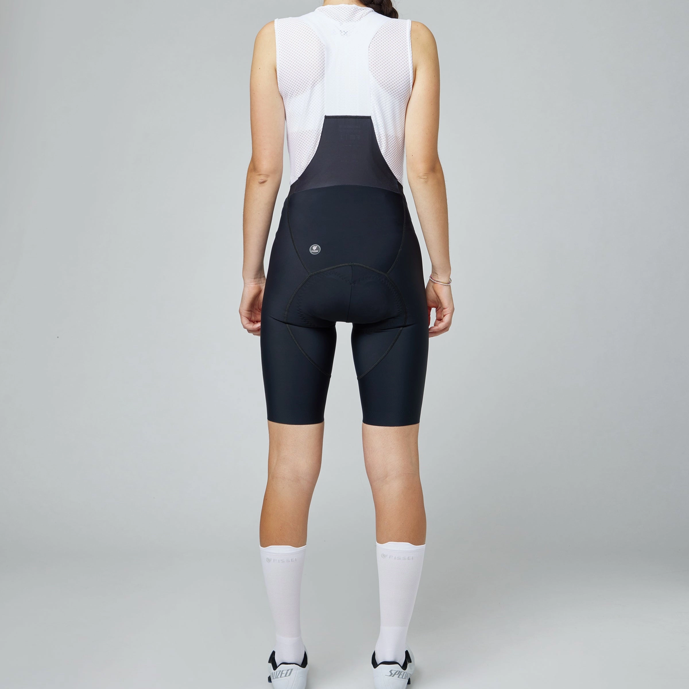 Pissei Sanremo women bib shorts - Black