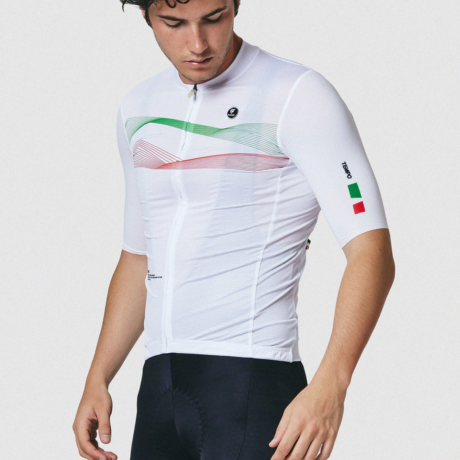 Pissei Tempo jersey - White Italy