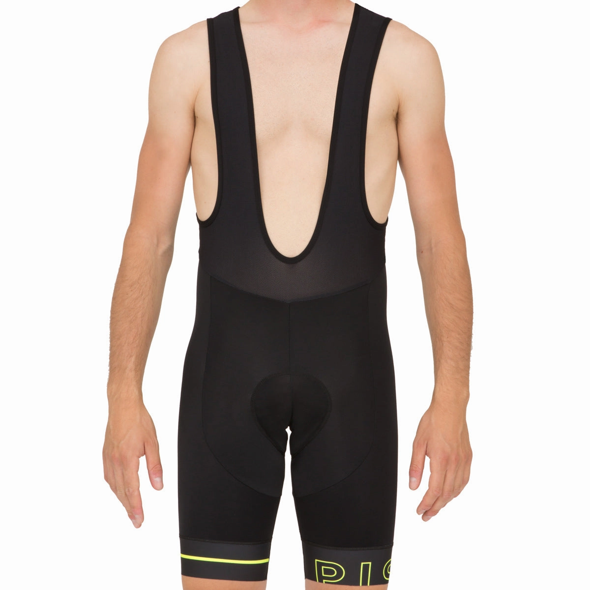Pissei Tempo X bib short - Black yellow
