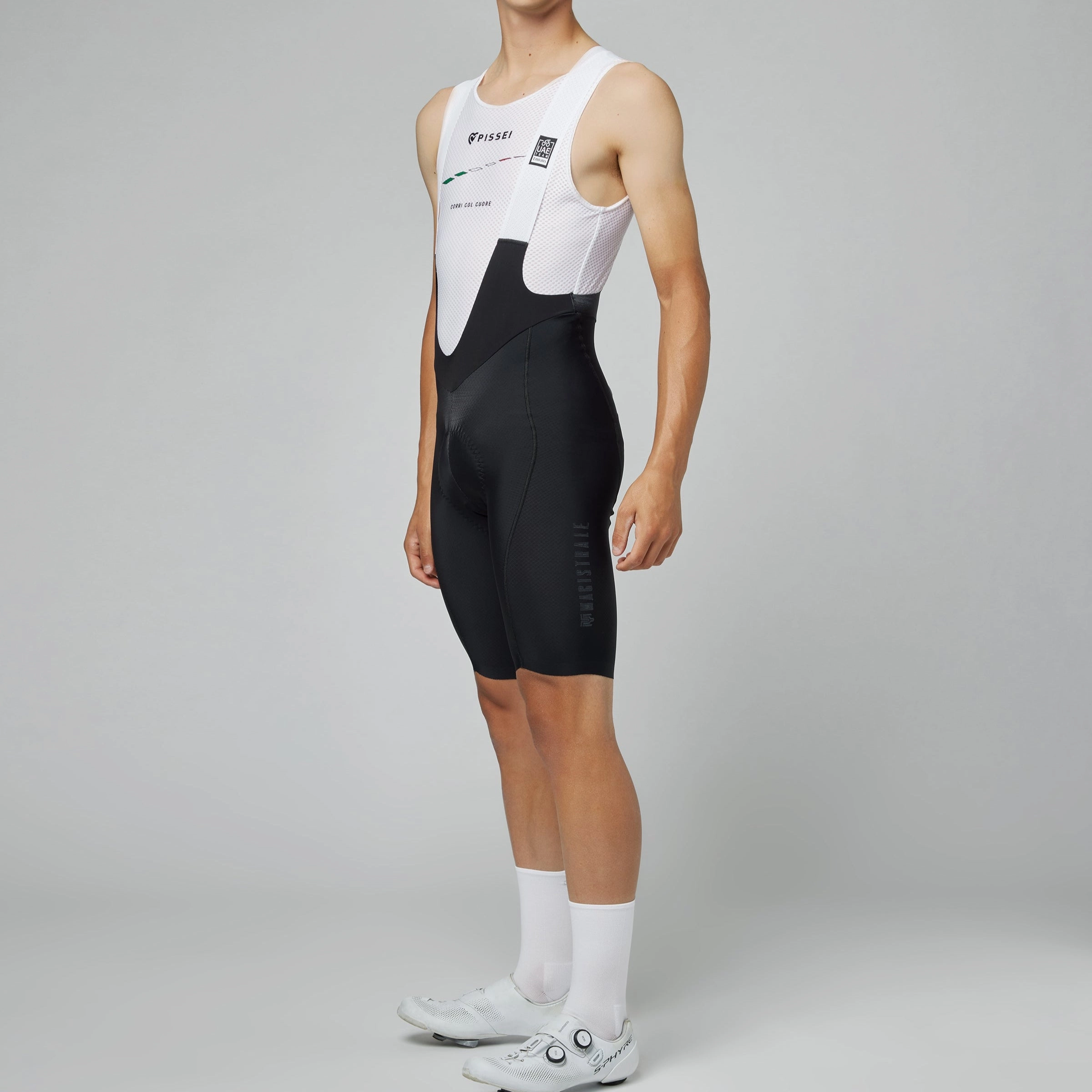 Pissei Ultralight Magistrale UAE bib shorts - Black