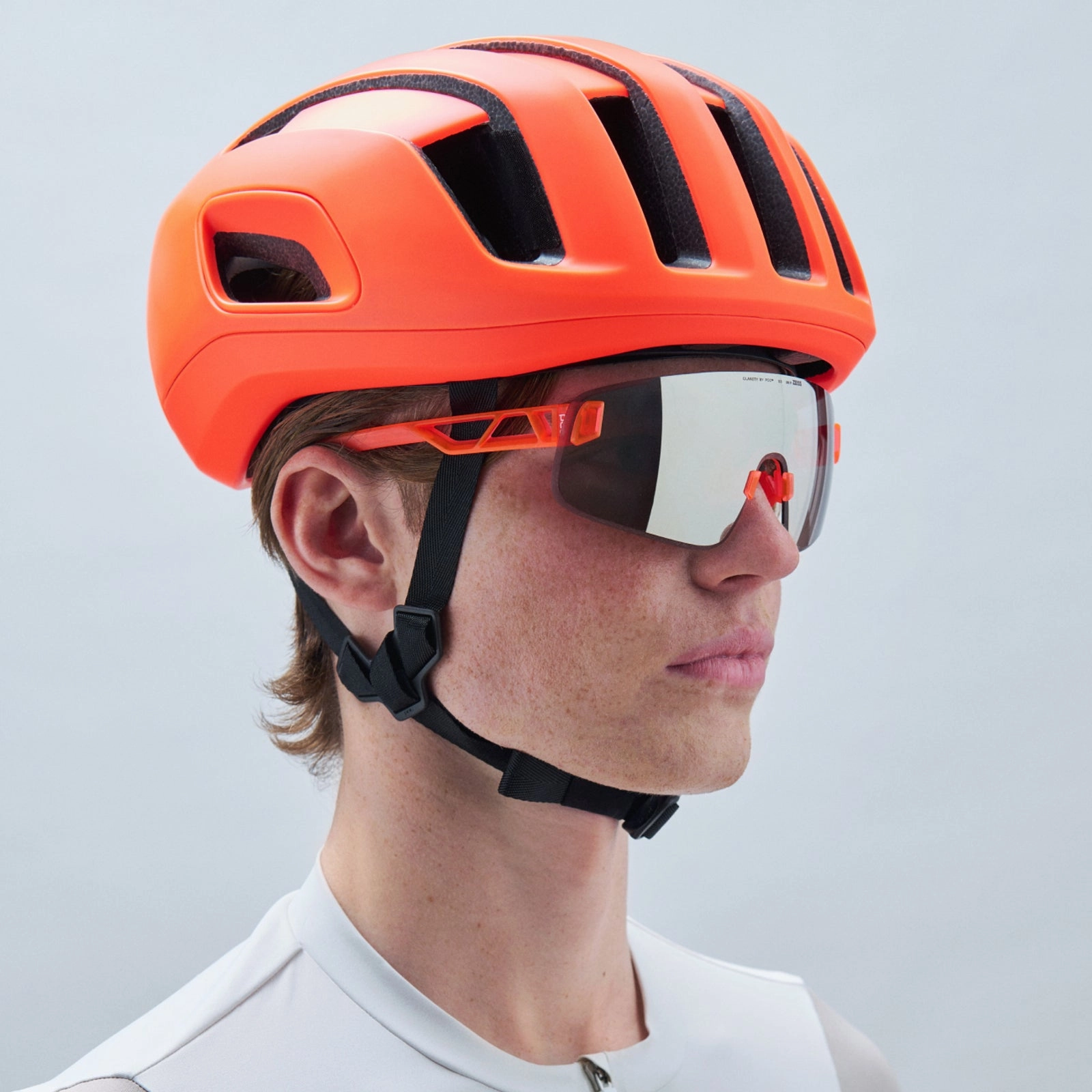 Poc Elicit Toric sunglasses - Fluorescent Orange Clarity Road Partly Sunny Gold