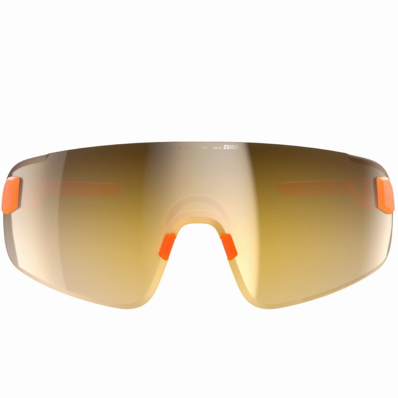 Poc Elicit Toric sunglasses - Fluorescent Orange Clarity Road Partly Sunny Gold